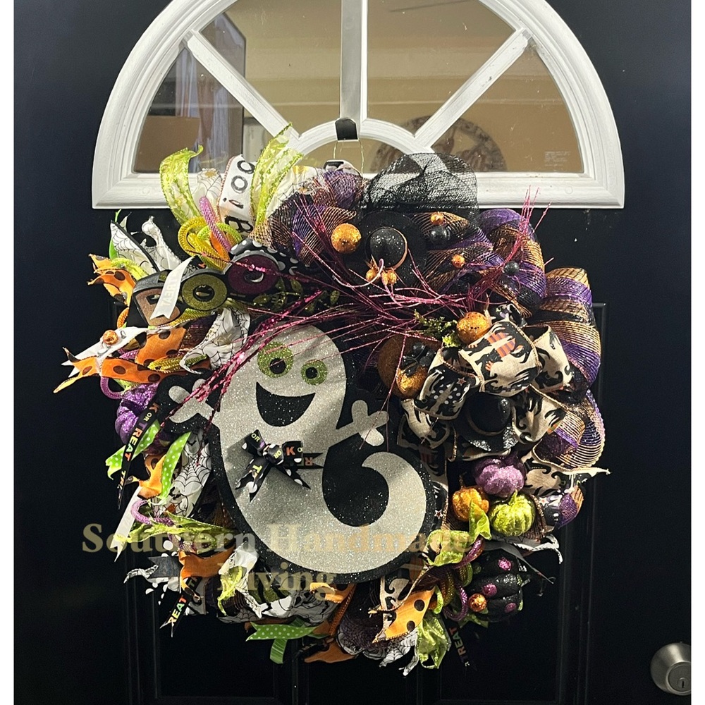 Ghost Wreath Boo!